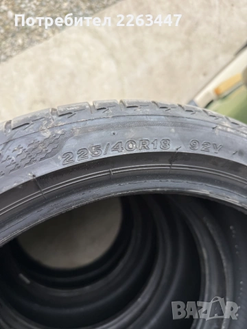Гуми Бриджстоун 225/40/18 , снимка 4 - Гуми и джанти - 54200383