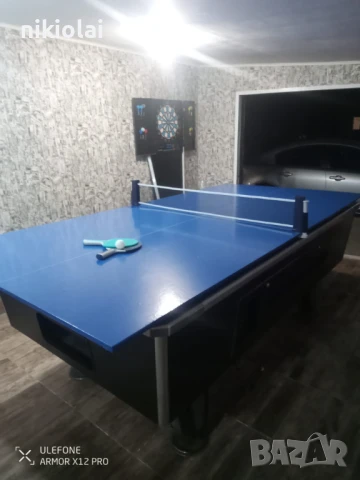 2 в 1 Билярд и тенис 7 , снимка 4 - Други игри - 42978020