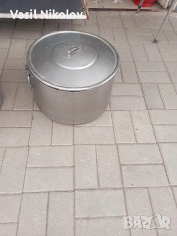 Казан Хром Силистра от соца 30 литра и 80 литра , снимка 3 - Други стоки за дома - 54357671