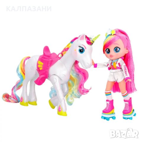 IMC Кукла CRYBABIES BFF Dreamy с вълшебен еднорог Rym 87798, снимка 6 - Кукли - 42745378