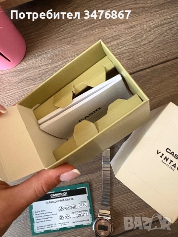 Дамски часовник Casio vintage , снимка 3 - Дамски - 52490622