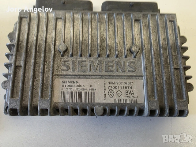 Компютър автоматични скорости Renault 7700111874 Siemens S105280005 E за Рено