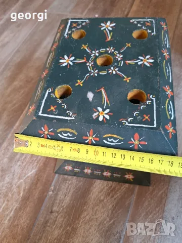 стар холандски дървен отоплител за крака, снимка 8 - Антикварни и старинни предмети - 47701334