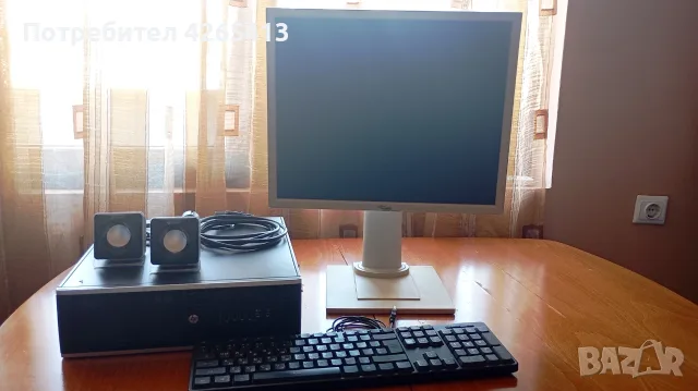 Компютър Комплект HP Compaq Pro 6305 + Монитор Fujitsu