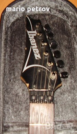 Електрическа китара IBANEZ RG550LH за лява ръка състояние 5/10 оргинален японски ибанец със стоманен, снимка 8 - Китари - 30807696