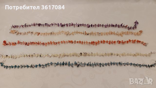 Колие, гердан, огърлица от естествен седеф, снимка 11 - Колиета, медальони, синджири - 39379285