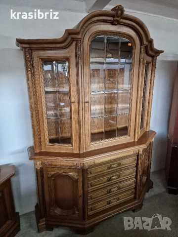 Масивна Витрина -внос от Германия! , снимка 3 - Секции и витрини - 52155519