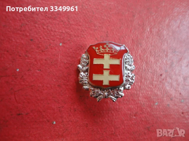 Немски знак значка с емайл 33, снимка 2 - Колекции - 51367750