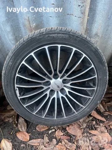 Джанти с гуми 17" 5x112, снимка 7 - Гуми и джанти - 56185304