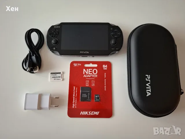 Sony PS Vita Playstation Vita - качени много игри - хакната 