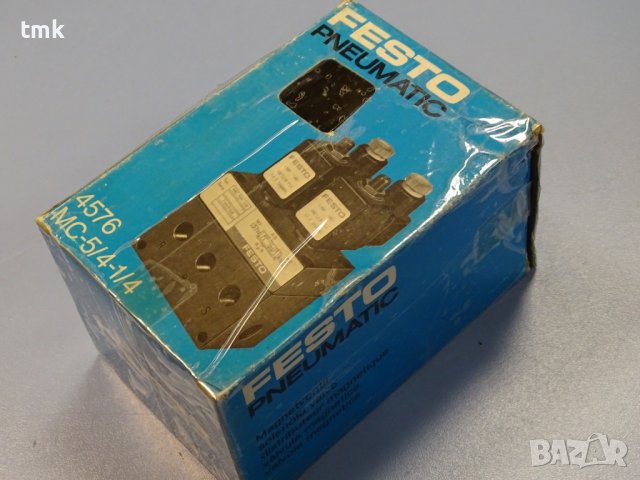 Пневматичен разпределител Festo MC-5/4-1/4 2-10bar, снимка 12 - Резервни части за машини - 36906719