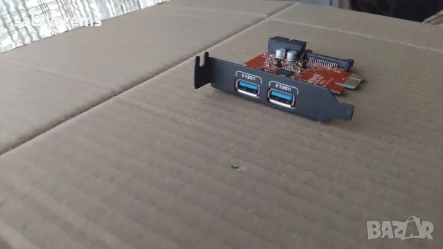 Inateck KT4006 Dual Port USB 3.0 PCI-E Adapter Card, снимка 3 - Други - 56169224