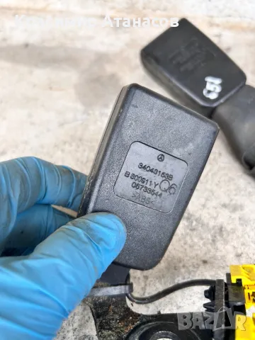 A2048601669. Закопчалка за колан задна за Мерцедес Ц-класа W204. Седан. A2048602569, снимка 3 - Части - 50276339