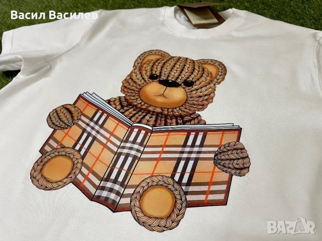 Тениска Burberry London, снимка 2 - Тениски - 39530271