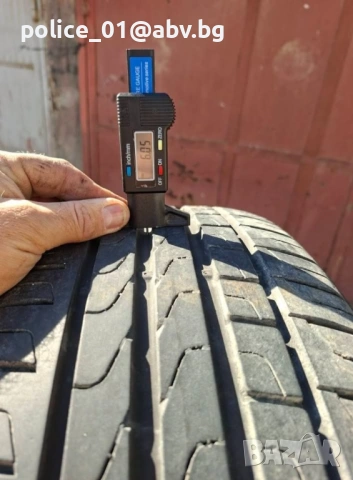 4 бр.летни гуми PIRELLI 215х55х17 DOT 2023 г., снимка 6 - Гуми и джанти - 54337135