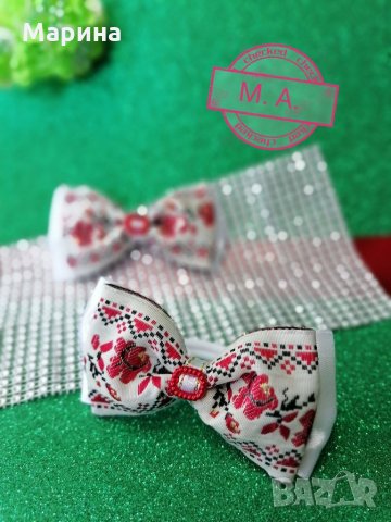 Панделка за коса с фолклорни /етно мотиви , снимка 12 - Други - 34316583