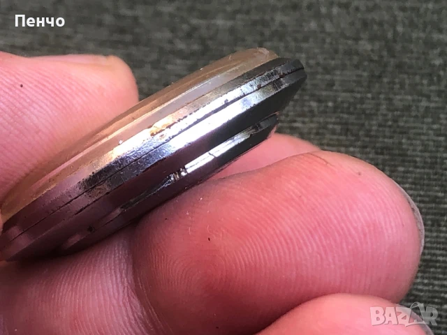 стар джобен "РАКЕТА" - MADE IN USSR, снимка 4 - Антикварни и старинни предмети - 50575543