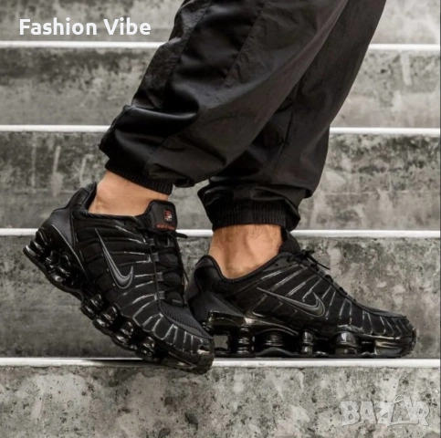 Nike Shox TL цвят: черен, снимка 2 - Маратонки - 53951048