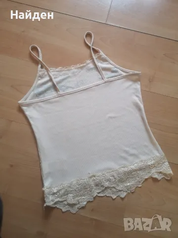 Нов Alt grunge cottagecore топ потник с пеперуди, снимка 5 - Потници - 48555662