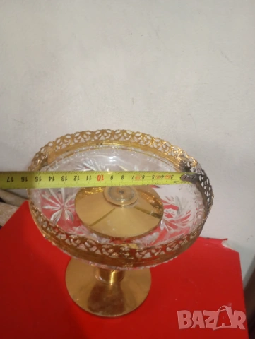 Винтидж купа,бонбониера,фруктиера, снимка 4 - Антикварни и старинни предмети - 53933293