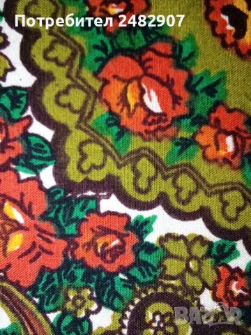 Стара кърпа за глава / забрадка, снимка 5 - Шалове - 48728992