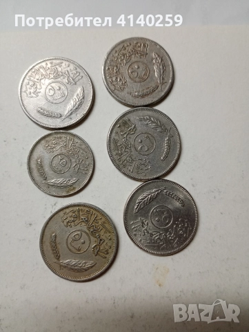 Ирак монети 1 динар 1981 г 100 филса 1975 г , снимка 3 - Нумизматика и бонистика - 51540184