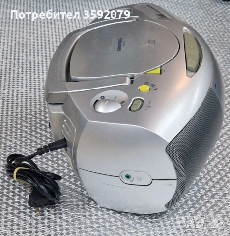 Касетофон / CD радио Grundig RRCD 1300, снимка 5 - Радиокасетофони, транзистори - 52283137