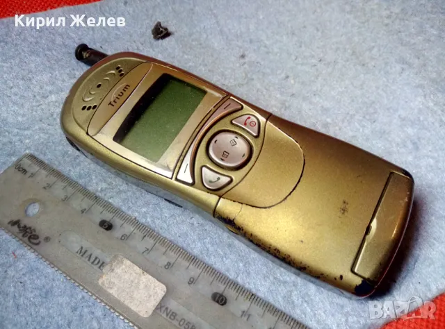 TRIUM MITSUBISHI MADE in FRANCE Стар КОЛЕКЦИОНЕРСКИ МОБИЛЕН ТЕЛЕФОН GSM КЛЕТЪЧЕН АПАРАТ ТРИУМ 47681, снимка 3 - Други - 47612411