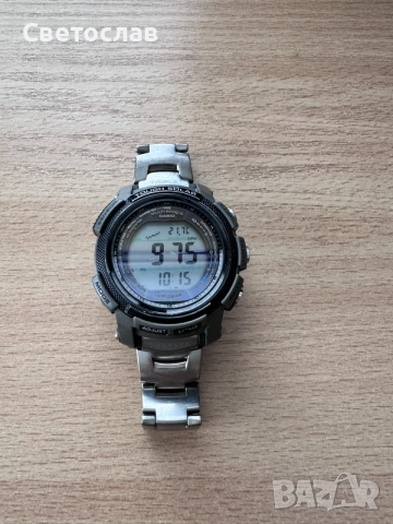 Часовник Casio Pro Trek PRW-2000T-7ER Solar, снимка 3 - Мъжки - 56550227