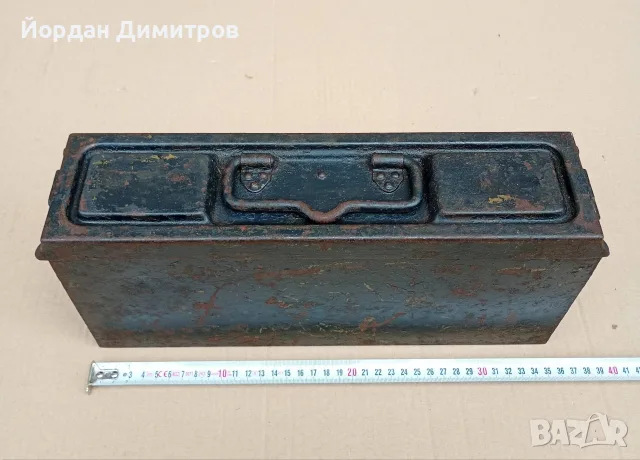 кутия за патрони на Вермахта , снимка 3 - Антикварни и старинни предмети - 56330302