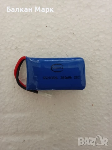 КОМПЛЕКТ 2 бр. Li-Po Батерии – 9 imod 25C 3.7V 380mAh 🔋 💥 2 бр. в к-та-12лв, снимка 3 - Дронове и аксесоари - 50859870
