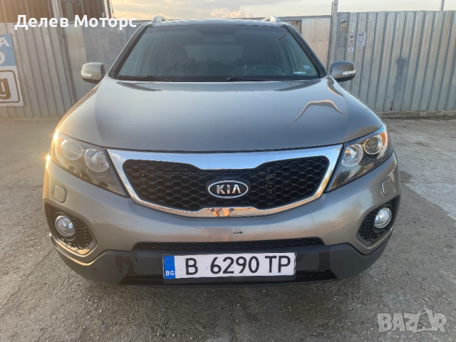 Kia Sorento 2.2CRDI 197 кс., 2011г., 4x4 автоматик, кожа, ел. седалки, панорама, навигация, теглич, , снимка 2 - Автомобили и джипове - 51991151