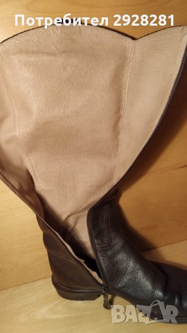  Donna Carolina дамски ботуши от естествена кожа, снимка 3 - Дамски ботуши - 31274072