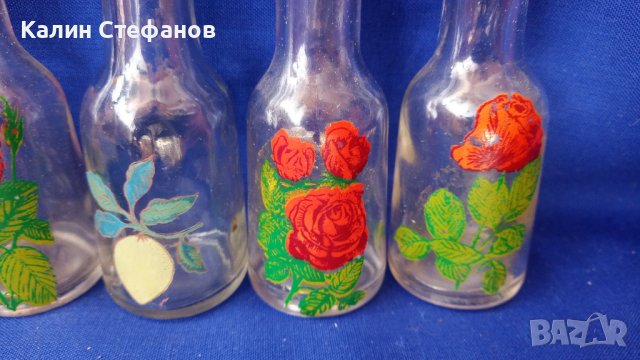 Стари юзчета с цветя 50 мл – 6 бр, снимка 5 - Колекции - 42906157