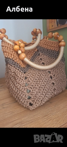Ръчно плетени дамски чанти, снимка 8 - Чанти - 52822300