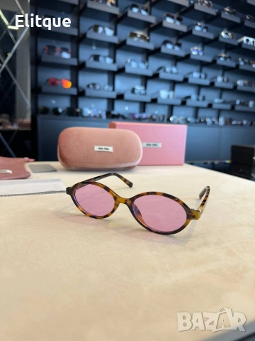 Очила + висок клас калъф + на марката кутия + сертификат + кърпичка miu miu prada cartier tom ford , снимка 7 - Слънчеви и диоптрични очила - 54307180