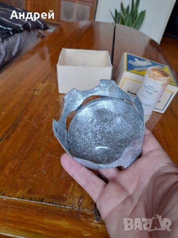 Стар котлон,котлонче за сух спирт #2, снимка 3 - Антикварни и старинни предмети - 38760023