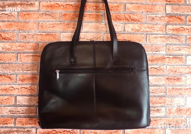 Оригинална дамска бизнес чанта FOSSIL, ест. кожа, снимка 2 - Чанти - 44792040
