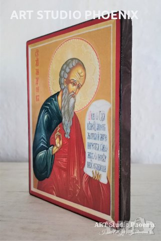 Икона на Свети Андроник ikona Sveti Andronik, снимка 3 - Икони - 38094479