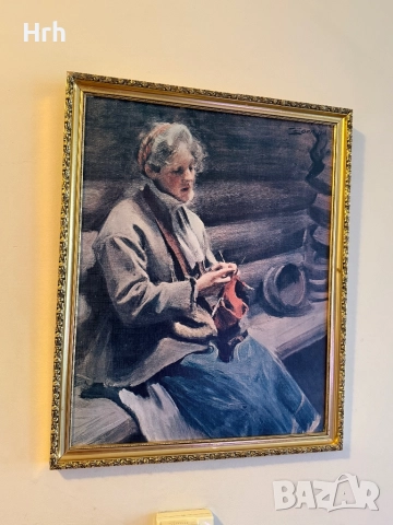 Картина - репродукция - Андерс Цорн Швеция, високо качествен принт, снимка 2 - Картини - 52149884