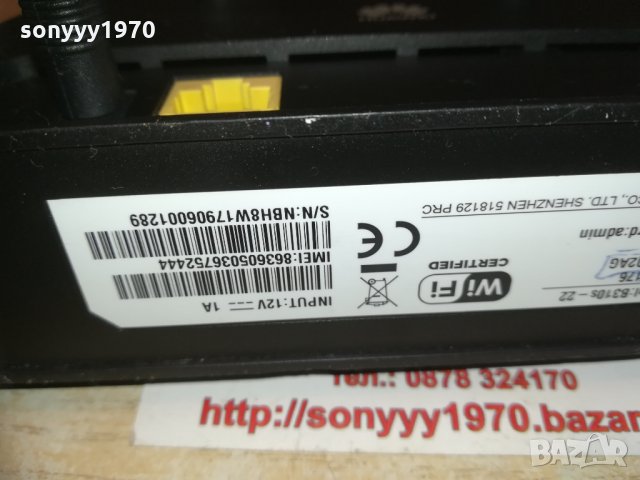 МТЕЛ-Huawei b-310s-22-рутер за сим картa 090321, снимка 4 - Рутери - 32091263