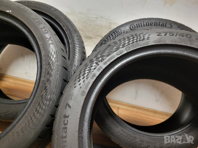 245/45/19 и 275/40/19 Continental 25 г. / пакет летни гуми, снимка 12 - Гуми и джанти - 54180934