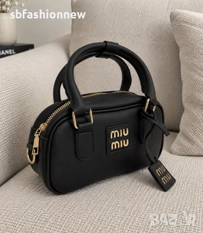 НАЛИЧНА Miu Miu черна чанта, снимка 2 - Чанти - 56187928