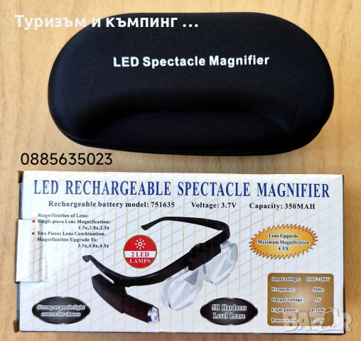Професионални очила с увеличителни лупи, снимка 8 - Други инструменти - 51126444