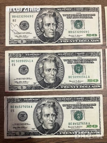 Американски долари, снимка 7 - Колекции - 52703584