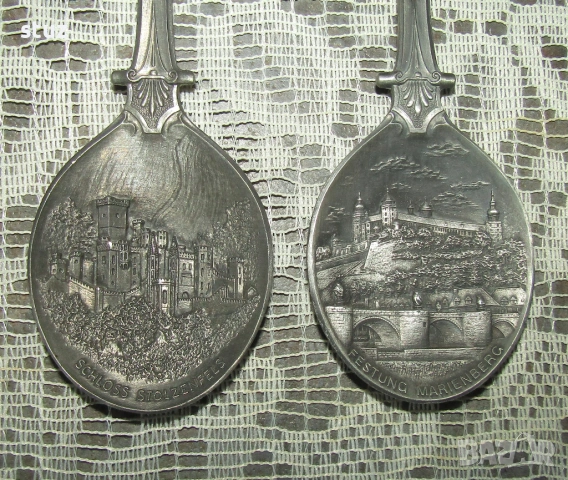 Калаени лъжици за стена "Крепост на годината", немски, снимка 7 - Други - 53138566