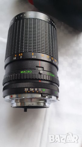 Обектив Makinon MC Auto Zoom 1:3.5-4.5 f=35-105mm 62, снимка 4 - Обективи и филтри - 42860215