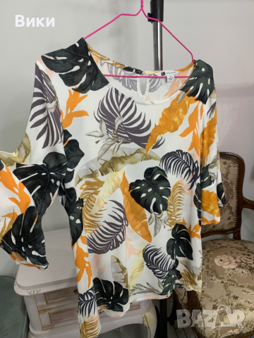 Дамска блуза подходяща за L-XL, снимка 8 - Блузи с дълъг ръкав и пуловери - 44654399