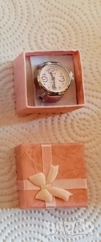 Пръстен-часовник функциониращ с капаче !, снимка 7 - Други - 50099417