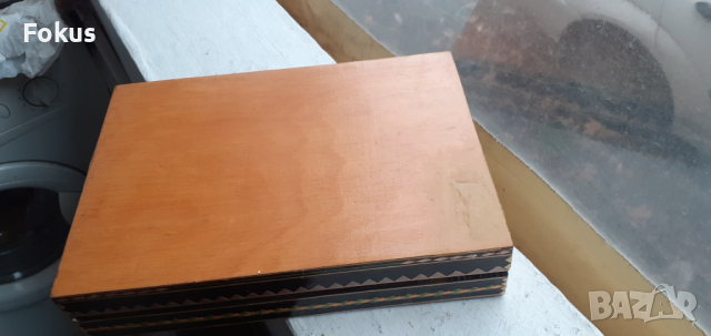Страхотна дървена кутия за лули с интарзии - лула, кутия, снимка 7 - Антикварни и старинни предмети - 44657855